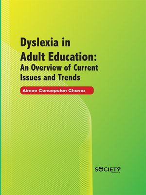 cover image of Dyslexia in Adult Education